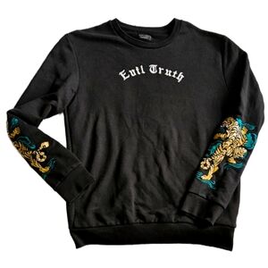 ZARA MENS SIZE L Black Sweater